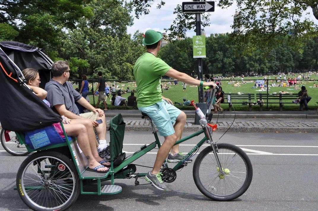 Central Park Pedicab Tour with Peter Pen Tours in New York