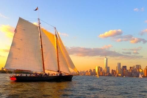 Sunset Sail on America 2.0 with Classic Harbor Line in NYC