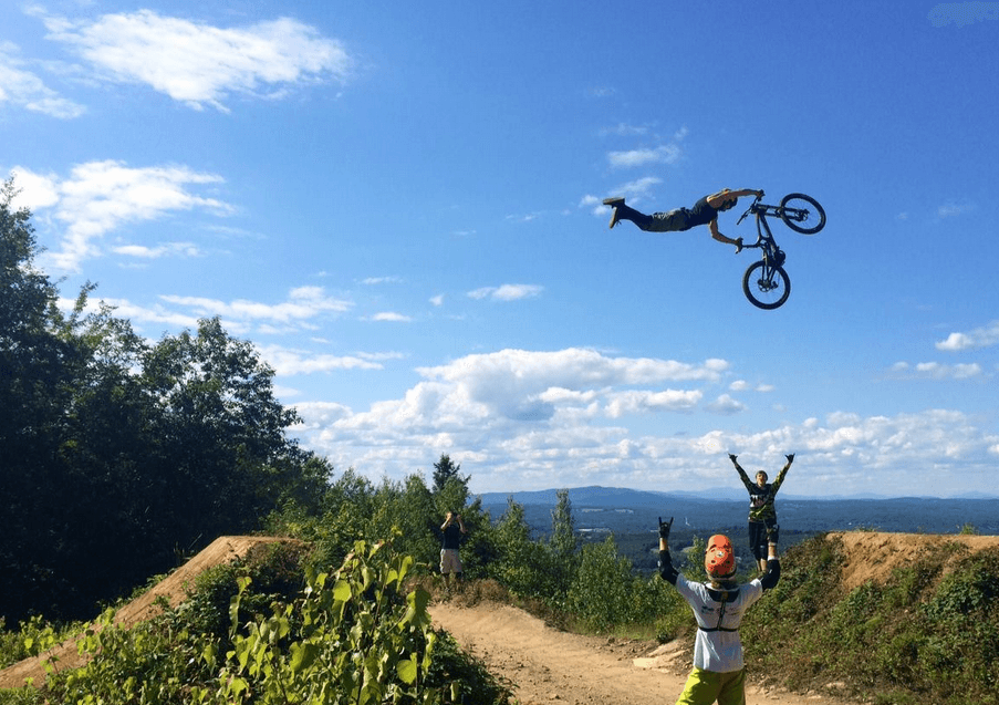 Mountain Biking Skills at Highland Mountain Bike Park, NH