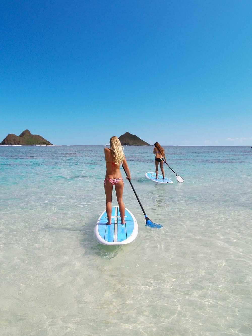 Stand Up Paddle (SUP) Lesson | Snorkel in Kailua, Hawaii