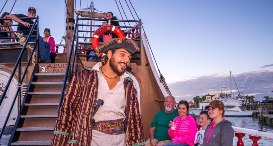 Red Dragon Pirate Cruises fleet