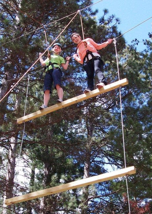 Explorer Package: Goat Encounters, High Ropes & Slingshot Fun in Park Rapids
