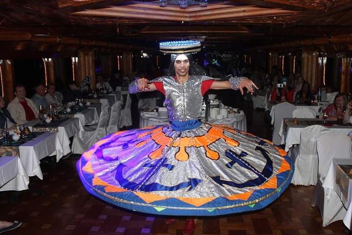 Evening Dhow Dinner Cruise: Dubai Creek & Marina Skyline with Live Tanoura Show photo 4