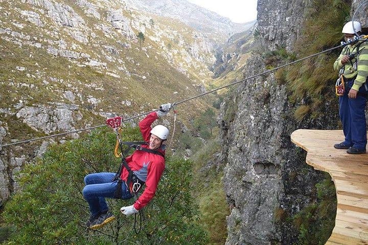 Cape Town Zipline and Cold-Climate Wine Experience
