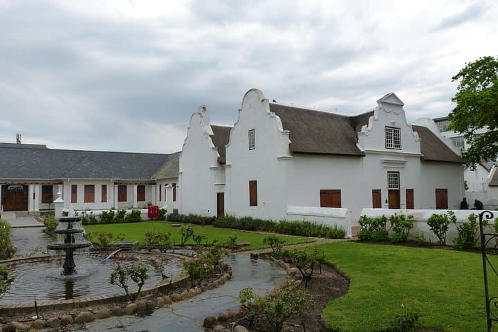 Stellenbosch Walking Tour: Cape Dutch Architecture and Oak-Lined Mill Stream