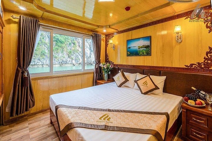 Azela Cruise: Quiet 2-Day Ha Long Bay & Lan Ha Bay Overnight from Hanoi photo 2