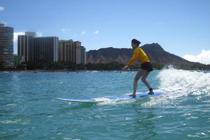 Private Waikiki Surf Lesson with Certified Beachboy — One-on-One Surf Coaching