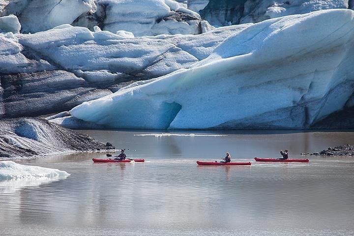 Kayaking the Sólheimajökull Glacier Lagoon — Paddle Among Icebergs in South Iceland photo 4