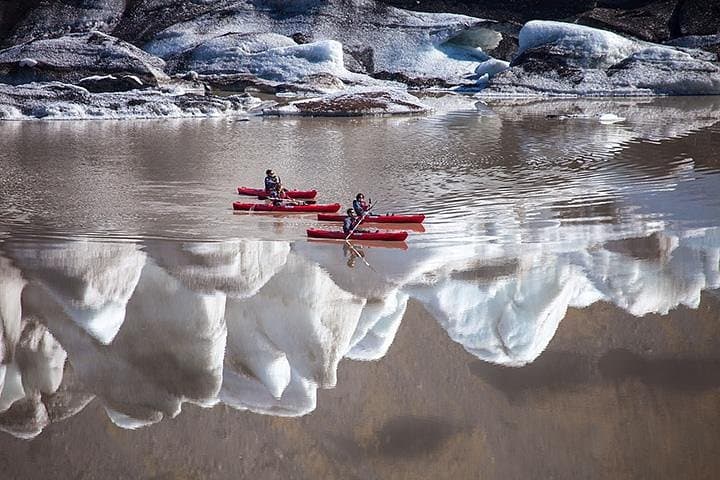 Kayaking the Sólheimajökull Glacier Lagoon — Paddle Among Icebergs in South Iceland photo 5