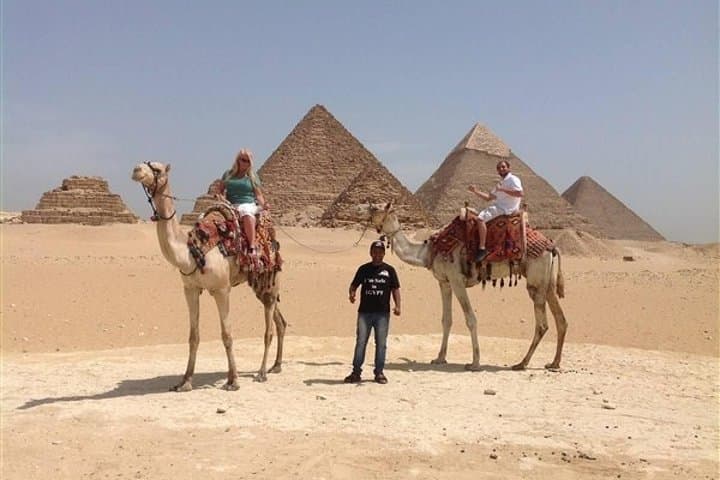 Giza Pyramids Day Tour: Camel Ride and Egyptian Museum Private Experience photo 3