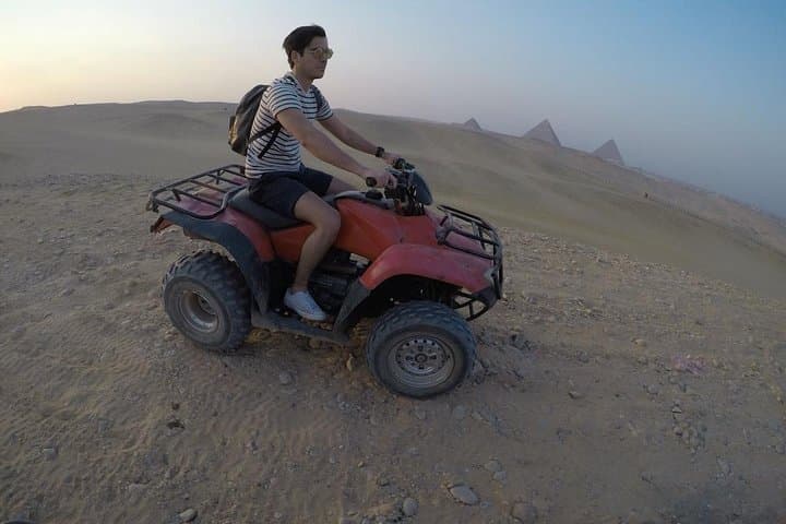 Giza Pyramids & Sahara ATV: Private Half-Day Adventure from Cairo photo 3
