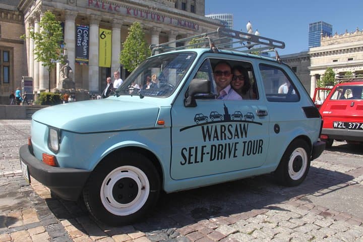 Retro Fiat 126p Self-Drive Tour Through Warsaw’s Old Town and Praga photo 4