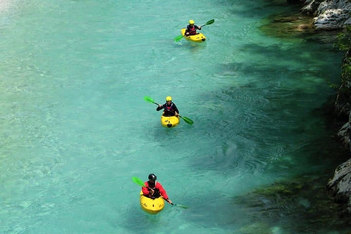 Beginner Kayak Course on the Soča River — 3-Hour Whitewater Introduction in Bovec