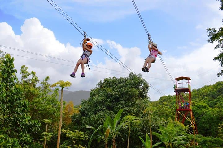 El Yunque Zipline and Waterfall Hike: Canopy Combo Tour