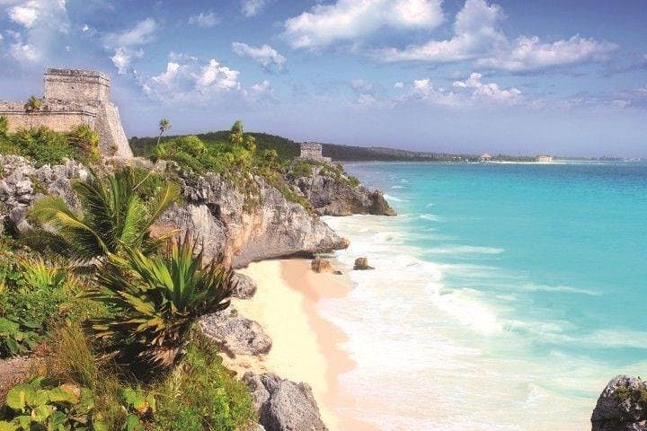 Tulum Ruins and Cenote Swim: Half‑Day Mayan Coast Adventure from Cancun photo 1
