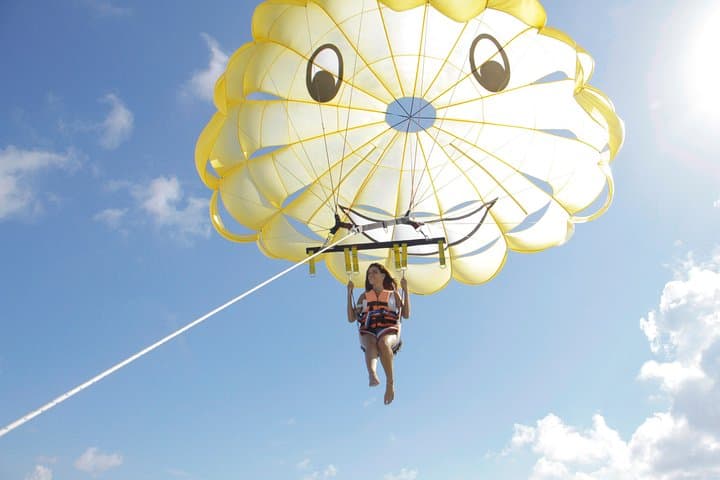 Parasailing in Playa del Carmen: Fly Over Maroma Beach and the Caribbean Coast photo 5