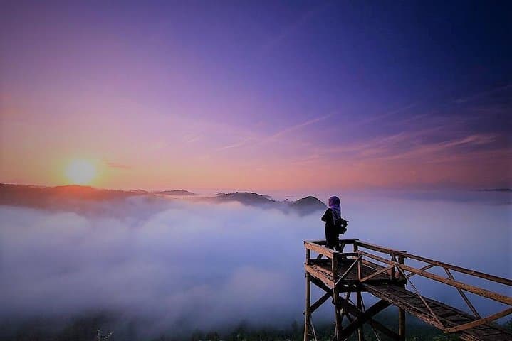 Panguk Hill Sunrise and Jomblang Cave Tour from Yogyakarta photo 1