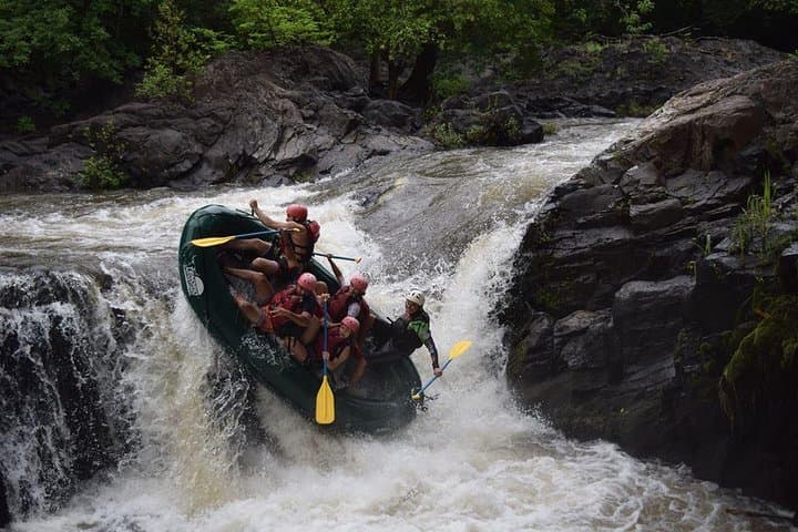 Tenorio River Rafting: Class III–IV Adventure from Playa Hermosa