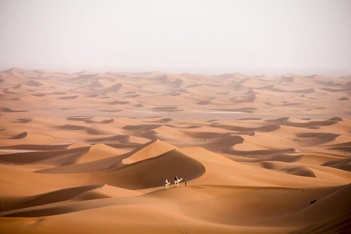 Méhari Trip from M'Hamid: Camel Trek to Erg Ezzahar Bivouac