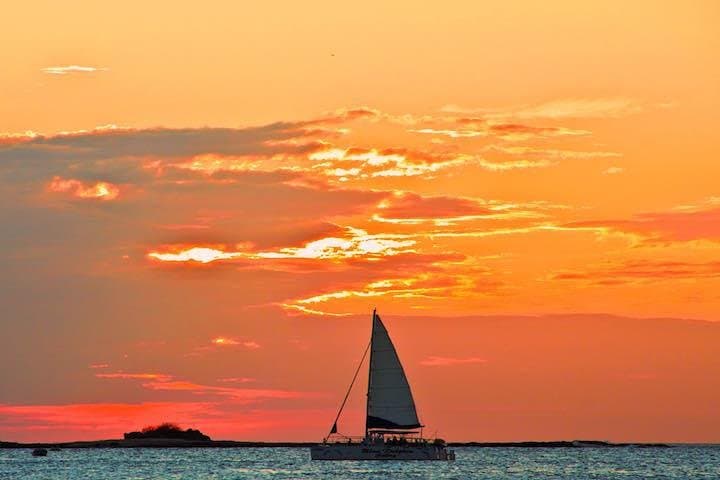 Tamarindo Catamaran Sunset Cruise — Open-Bar Pacific Sunset