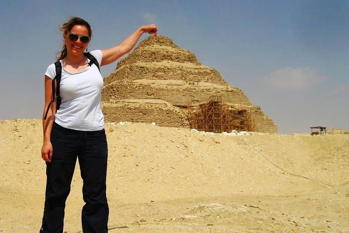 Giza Pyramids, Sphinx & Saqqara: Full-Day Private Tour with Camel Ride photo 3