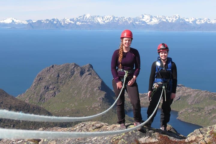 Conquer Hamarøyskaftet: A Guided Alpine Climb Overlooking Vestfjord photo 4