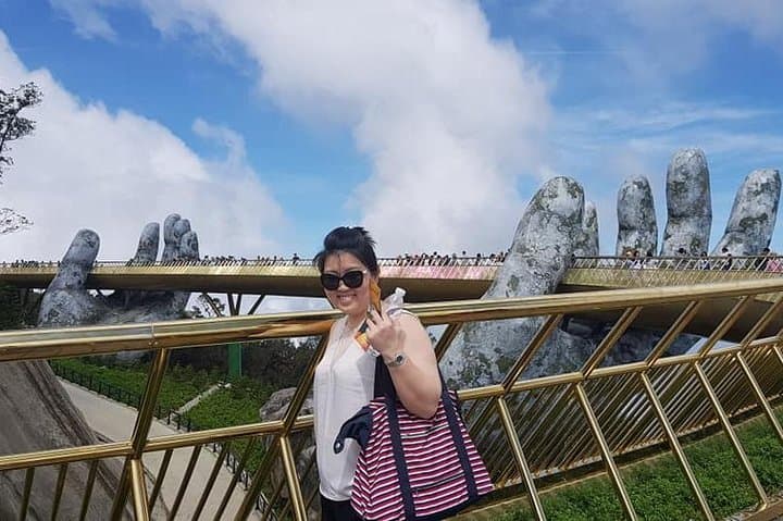 Golden Bridge, Marble Mountains & Lady Buddha Shore Excursion from Tien Sa or Chan May Port photo 4