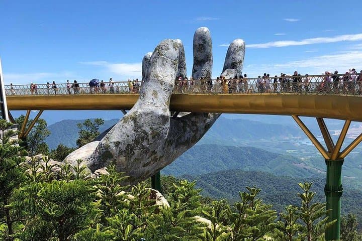 Golden Bridge & Ba Na Hills Cable Car: Private Day Trip from Da Nang or Hoi An photo 4
