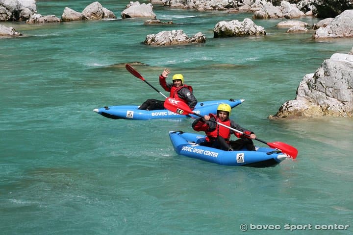Soča River Kayaking A+ Package — Sit‑On‑Top Trip from Bovec photo 2