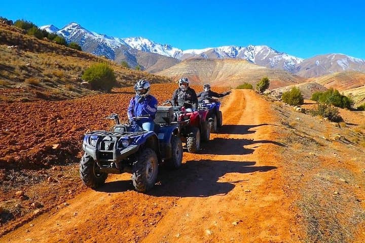 Palmeraie Quad Biking and Camel Ride with Traditional Hammam in Marrakech