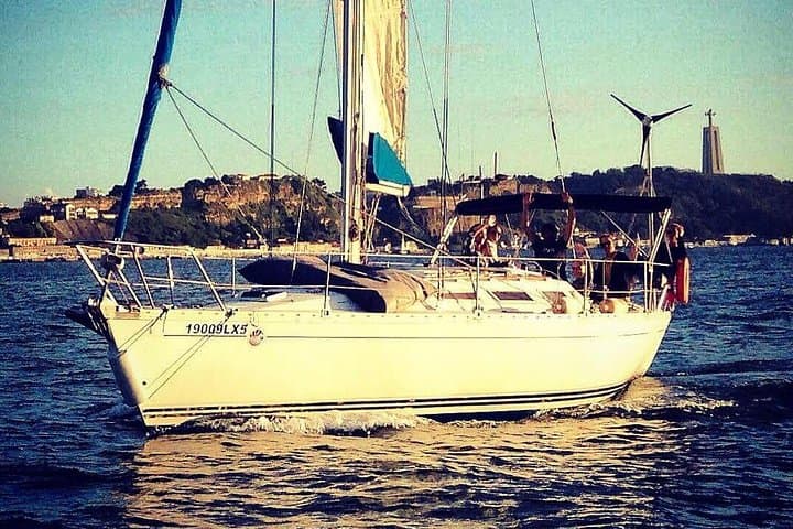 Lisbon Sunset Sailing: Sunset Cruise Past Belém with Wine and Snacks photo 2
