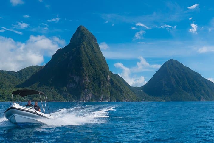 Self-Drive Speedboat and Snorkel — St. Lucia Coastal Experience photo 5
