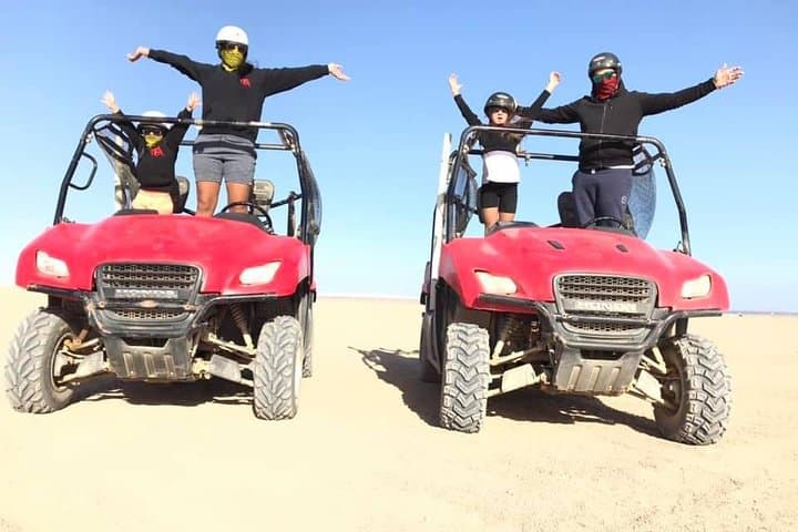 Hurghada 3-Hour Double Buggy Desert Safari with Bedouin Tea
