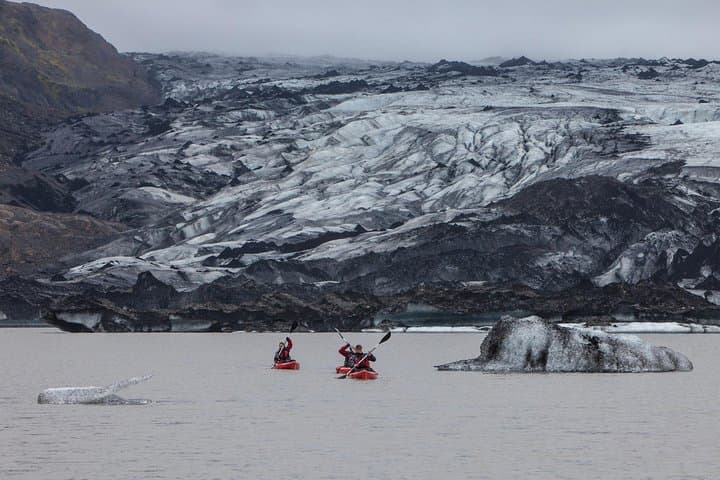 Kayaking the Sólheimajökull Glacier Lagoon — Paddle Among Icebergs in South Iceland photo 6