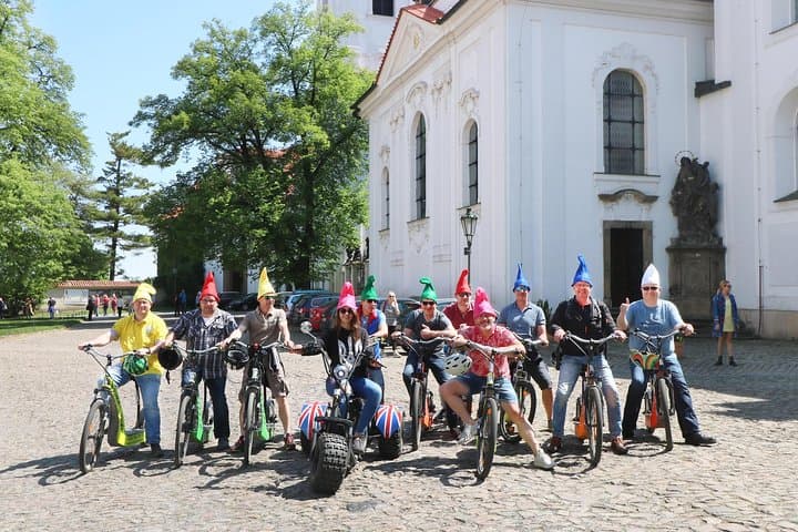 Glorious Prague: 3-Hour Guided e-Scooter & eBike Riverbank Tour photo 2