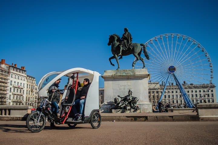 Discover Lyon by Pedicab: Private 1–3 Hour Unusual City Tour photo 2