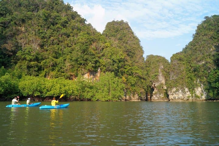 Private Sunset Kayaking in Ao Thalane: Mangrove Canyons & Beach BBQ photo 3
