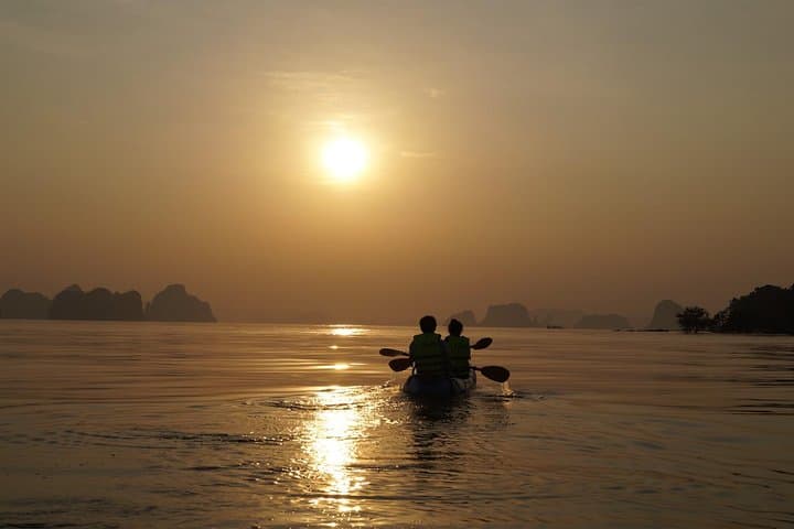 Private Sunset Kayaking in Ao Thalane: Mangrove Canyons & Beach BBQ