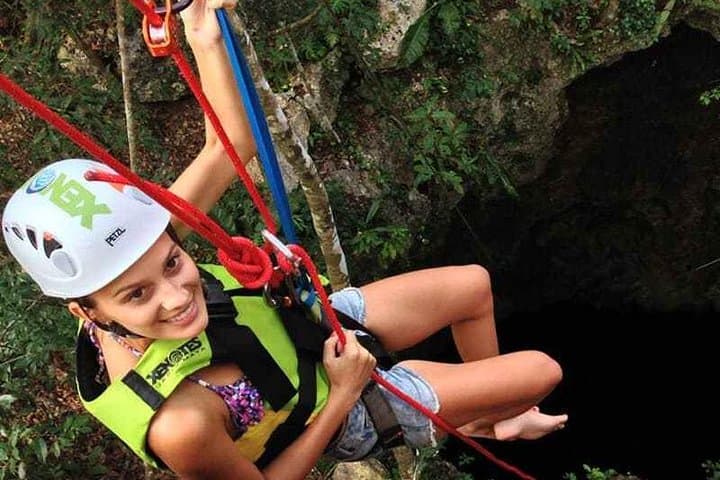 Cancun Jungle ATV, Zipline & Cenote Adventure: Drive, Fly and Swim photo 3