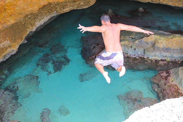 Aruba Natural Pools Northshore Safari Tour — Jeep to Natural Pool, Caves & Baby Beach