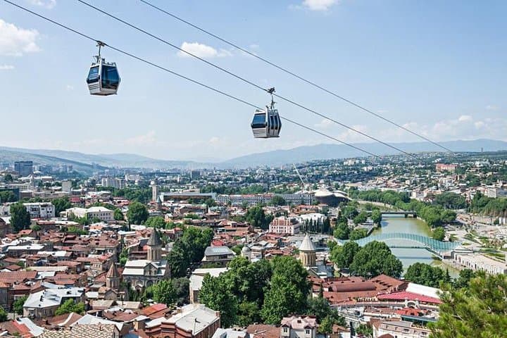Tbilisi and Mtskheta Private Day Tour: Cable Car, Narikala & Jvari Monastery