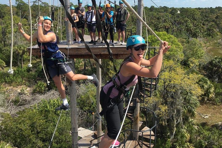 Zip Line Adventure Over Tampa Bay — Oldsmar Mobbly Bayou Zipline Tour photo 4