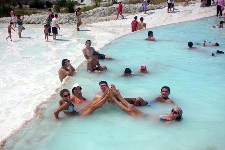 Pamukkale Day Trip from Istanbul: Explore Travertine Terraces & Ancient Hierapolis