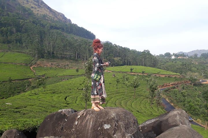 Munnar Tea Plantation Sunset Walk — Guided Tea-Estate Hike & Sunset View