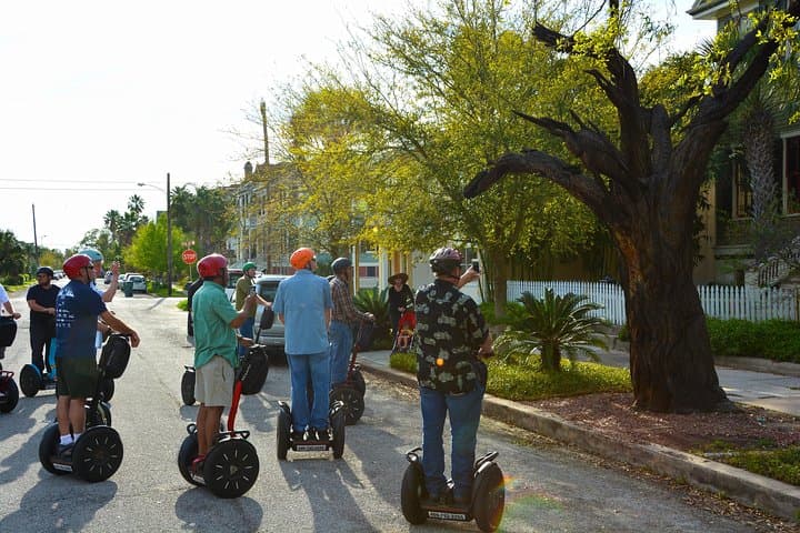 Segway Through Galveston's Tree Carvings: Guided Sculpture Tour