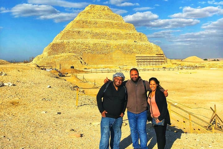 Giza Pyramids, Saqqara & Memphis Private Tour: Full-Day Guide photo 2