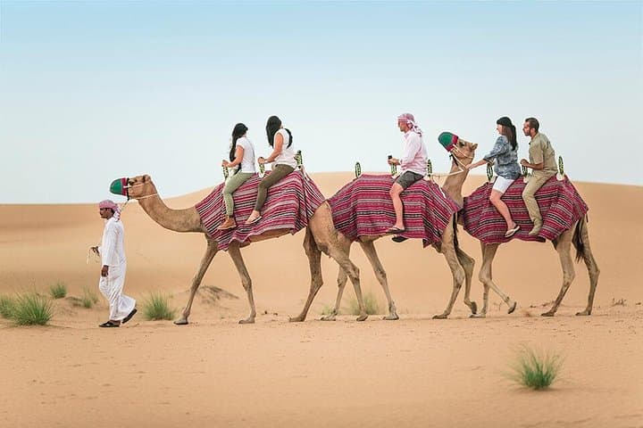 Camel Rock Desert Safari: Dune Bashing, Sandboarding & BBQ in Dubai