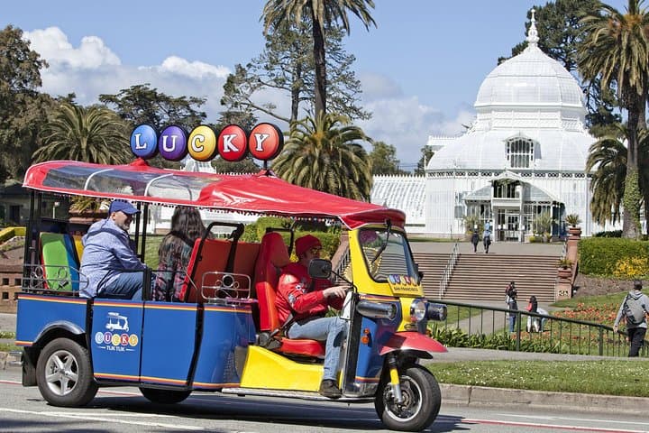 San Francisco Electric Tuk Tuk Private Group Tour – 2.5 Hours photo 5