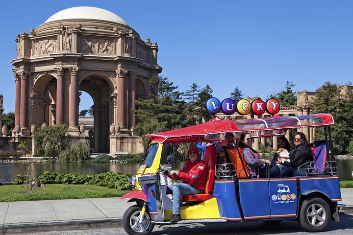 San Francisco Electric Tuk Tuk Private Group Tour – 2.5 Hours photo 4