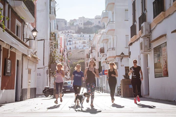Full Running Tour of Ibiza Town — 8K Guided Run Through Dalt Vila & the Port